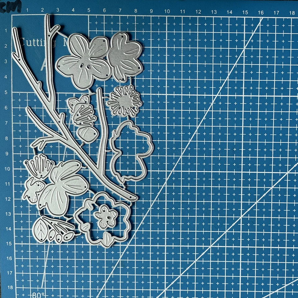 Flower Metal Cutting Dies Scrapbooking Paper Card Embossing Stencils Crafts DIE - Image 2 of 4