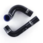 For 1955 1956 1957 Chevrolet Chevy Bel Air 4.3 4.6 Silicone Radiator Hose Black