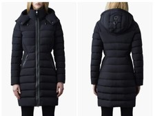 Mackage Women's Black Farren Water Repellent Down Coat Puffer Size Xl
