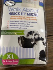 Four Paws Quick Fit Dog Muzzle Black Fits Sizes 5-XL