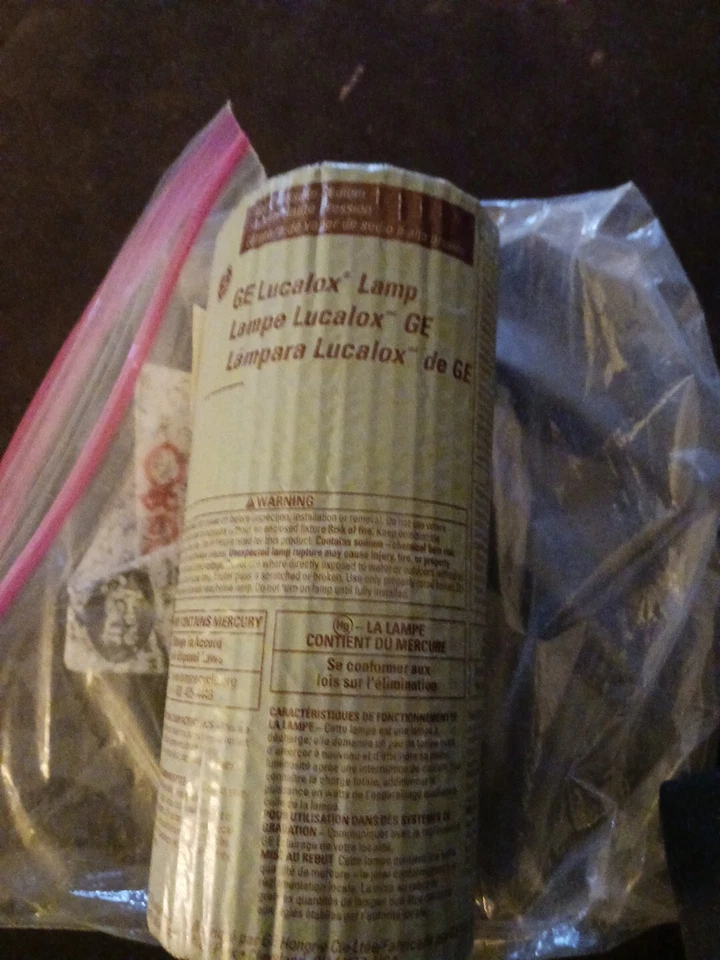 GE 85371 150 Watt LU150/55/H/ECO Ansi S55 ED23.5 Clear High Pressure Sodium Bulb - Image 2 of 3