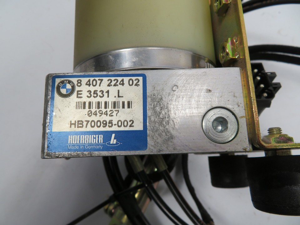 BMW Z3 E36 Convertible Top Hydraulic Pump Motor & Cylinder 8407224 eBay
