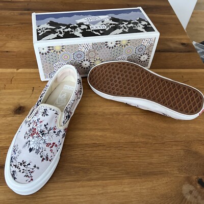 VANS × KITH Floral Classic Slip-on Sneakers Shoes Women US 10.5 From Germany