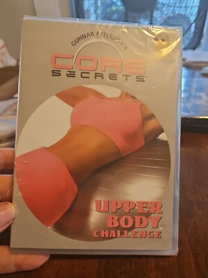 GUNNAR PETERSON'S CORE SECRETS UPPER BODY CHALLENGE WORKOUT DVD New Sealed 