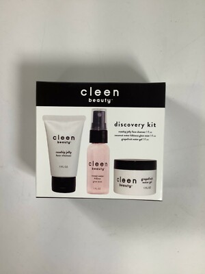 Clean Beauty Cleansing Discovery Kit 3 pack  NEW! NIB
