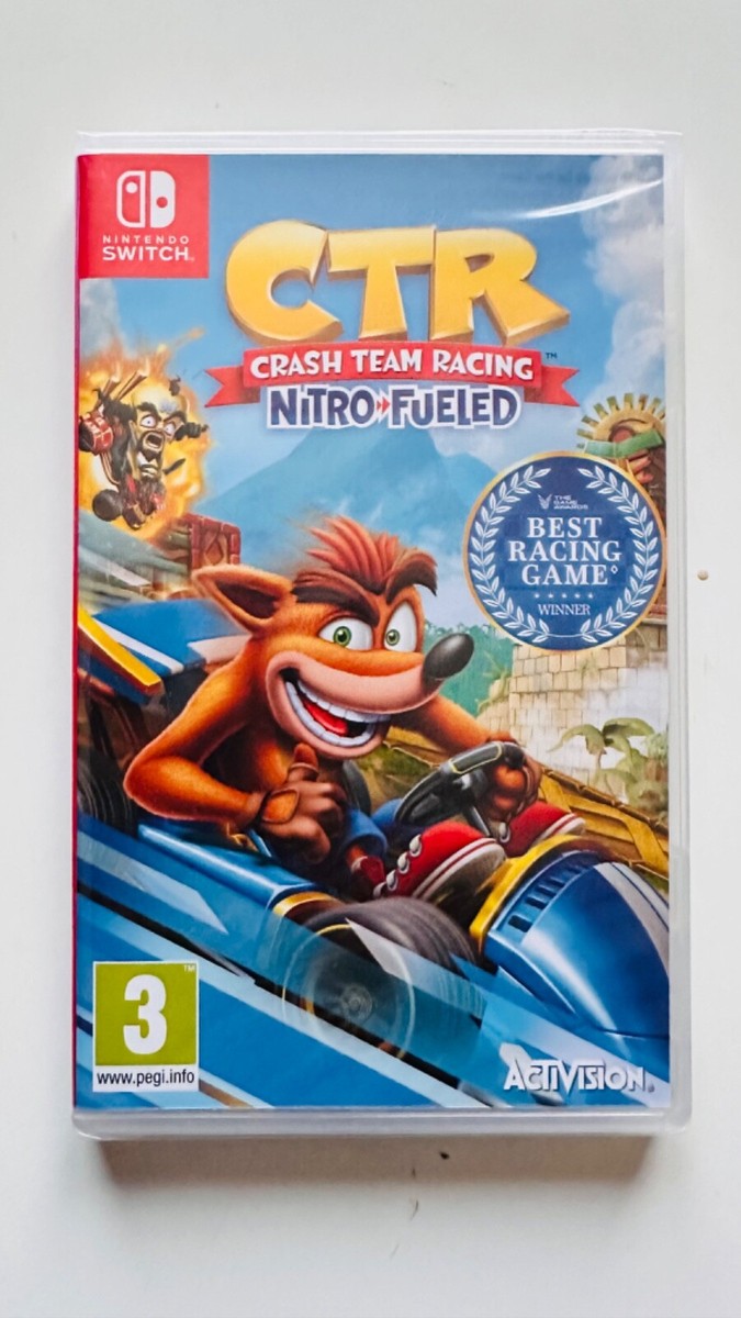 Crash Team Racing Nitro-Fueled (Nintendo Switch) New Sealed
