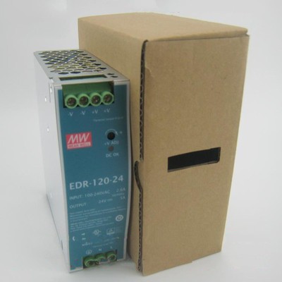 New For MEANWELL EDR-120-24 Switching Power Supply #D2