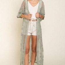 POL Lace Kimono Size S/M