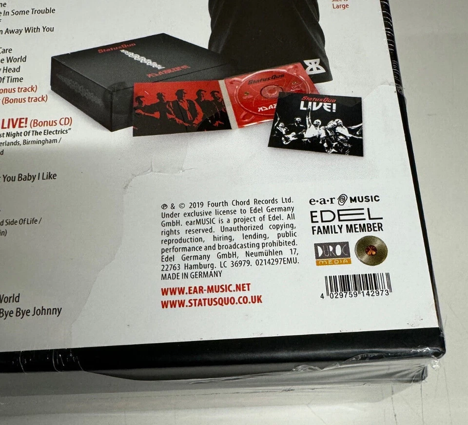 Status Quo - Backbone - CD BOXSET - NEW SEE PHOTOS - Image 2 of 4