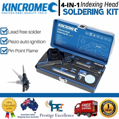 Kincrome K15350 4 in 1 Indexing Head Soldering Iron Kit Refillable Butane Tool eBay
