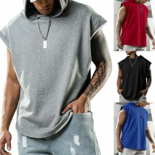 Gilet Senza Maniche Uomo Con Cappuccio Removibile - Leggero Per Primavera/Estate | In Poliestere - Foto 6