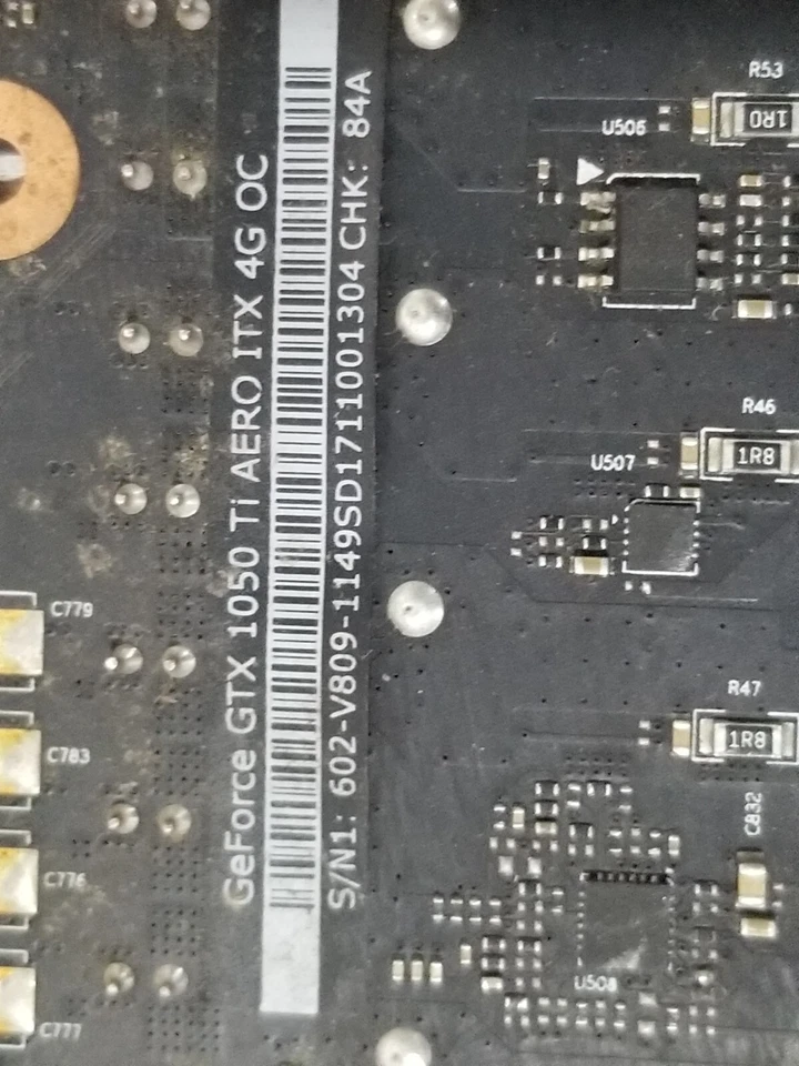 MSI GeForce GTX 1050 Ti AERO 4G OC ITX - Image 3 of 3