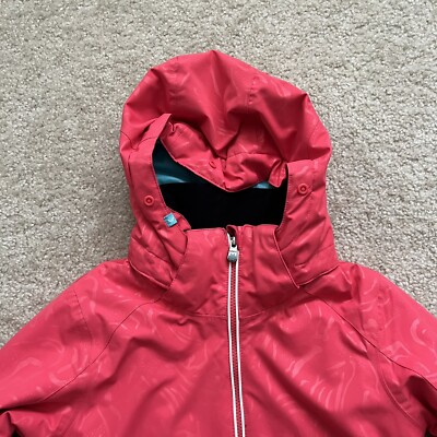 Roxy Girls American Pie Jacket Pink Ski Snowboard Winter Jacket XL