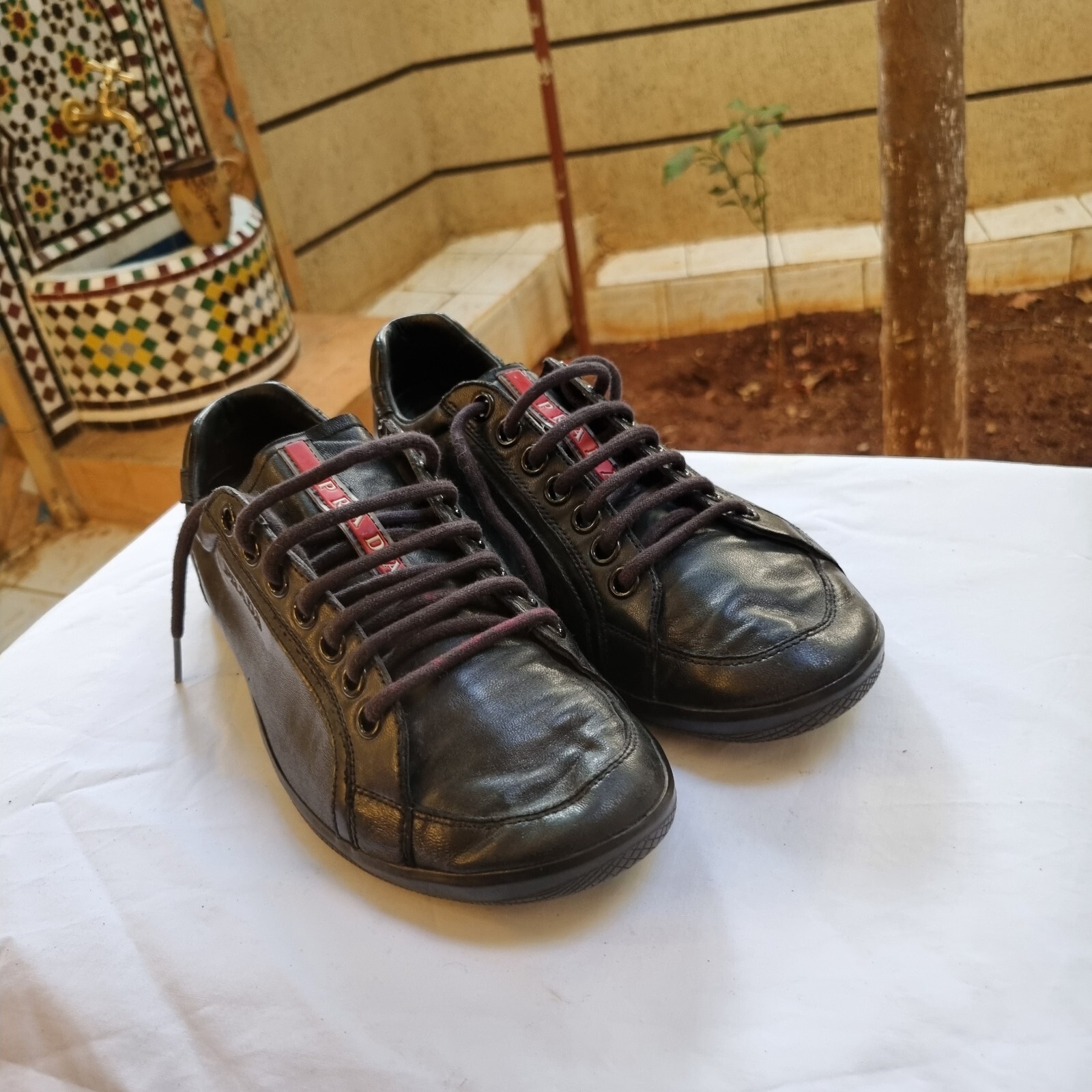 Prada Shoes 4E 2439 Nylon-Spazzolato 
