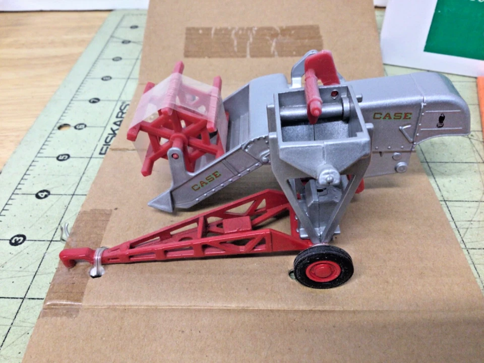 RARE 1:43 CASE pull-type combine thank you gift from DowElanco Herbicide - Image 3 of 4