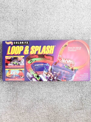Hot Wheels Mattel Colour FX Loop & Splash | Brandneu Sealed | Vintage 90er Selten