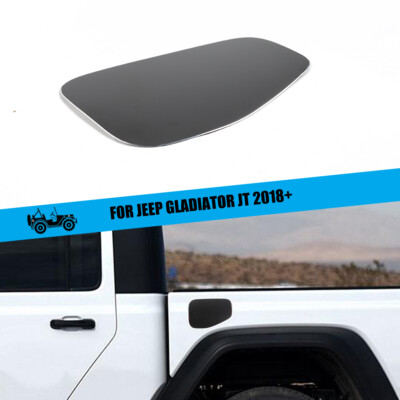 Car Door Fuel Filler Tank Gas Cap Cover Trim Aluminum For Jeep Gladiator JT 20+