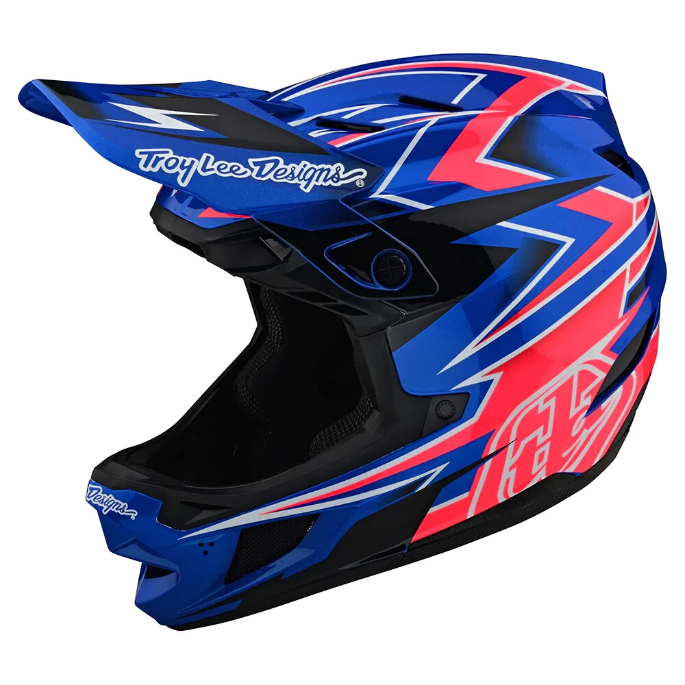 Troy Lee Designs D4 Composite Volt Blue Bicycle MTB BMX Troy Lee Designs D4 Composite Volt Blue Bicycle MTB BMX