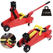 2 Ton Heavy Duty Low Profile Trolley Jack Hydraulic Car Jack Lifting Garage Tool