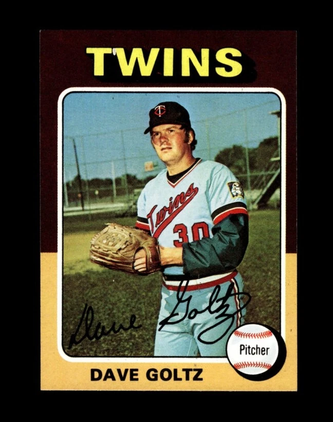 Dave Goltz trading card