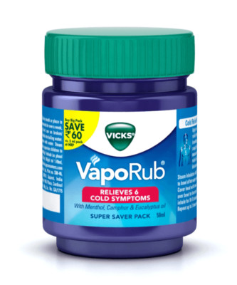 12 x 50ml Vicks VapoRub Vapour Rub Erkältung Kopfschmerzen D