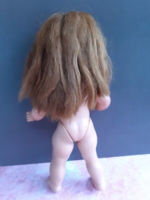POUPEE ANCIENNE CELLULOÏD RHODOÏD 65 CM