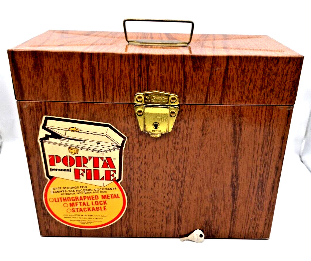 アンティーク雑貨 USA vintage Porta File USA vintage Porta File