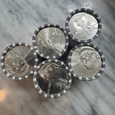 2026 Semiquincentenial D Half Dollar Sealed 10 Rolls 200 Coins Uncirculated