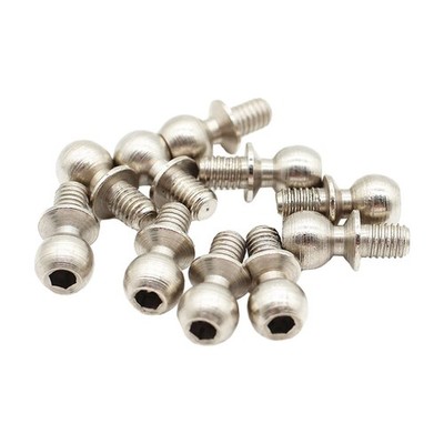 10x RC Kugelkopfschrauben Set robust Ersatzteil RC Schrauben für WLTOYS 124010