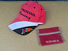 HONDA RACING Roadrunner Hat + Honda Nylon Wallet Vintage Vintage Motorcycle