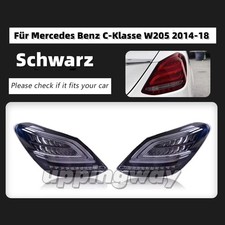 Paar LED Rückleuchten Für Mercedes Benz C-Klasse W205 2014-18 Dynamische Blinker