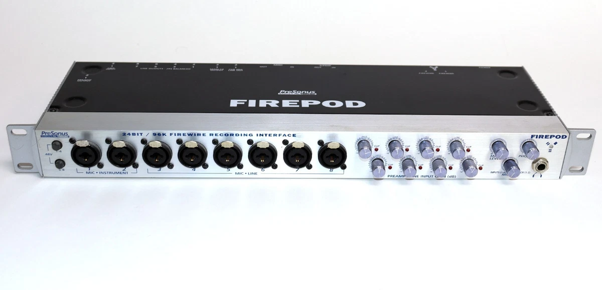 PreSonus Audio FireWire Audio/MIDI Interfaces for sale | eBay