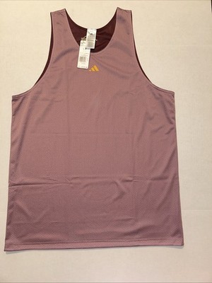 adidas Select Warm-up Jersey Tank Reversible Shirt IM4212 Basketball NWT size LT