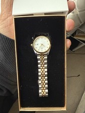 Abbott Lyon Women's Watch 30mm Mini Two Tone Pearl Link Belgravia RRP £149