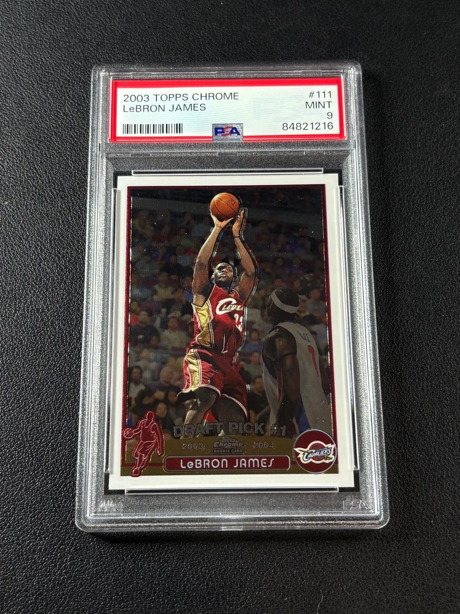 LeBron James Basketball Grade 9 Rookie Sports Trading Cards