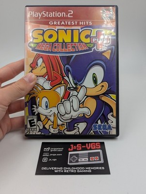Sonic Mega Collection Plus PS2 CIB Greatest Hits   Complete   Tested   Sony