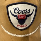COORS BANQUET BEER Rodeo Trucker Baseball Hat Cap Mesh SnapBack Patch Rope NWT — photo 3