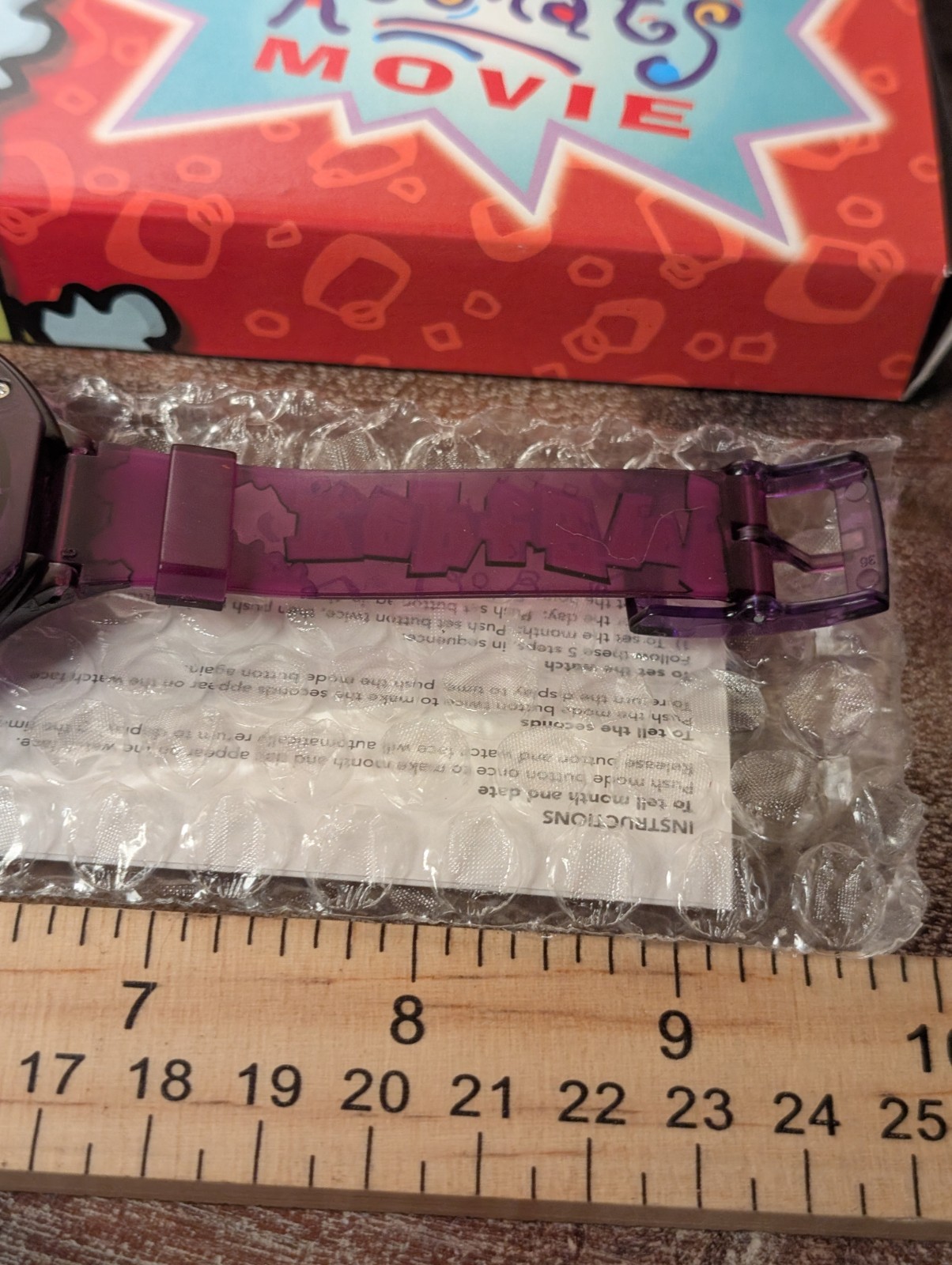 Burger King ~ The Rugrats Movie Watch Animated Action