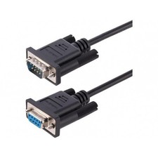 Startech 9FMNM-3M-RS232-CABLE 3M RS232 SERIAL NULL MODEM CABLE CROSSOVER SERIAL