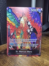 One Piece Carrying On His Will St Marcus Mars OP13-091 Alternate Alt Art Rare NM
