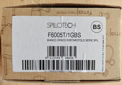 FIMA CARLO FRATTINI F6005T/1GBS MATTE WHITE ROLL HOLDER