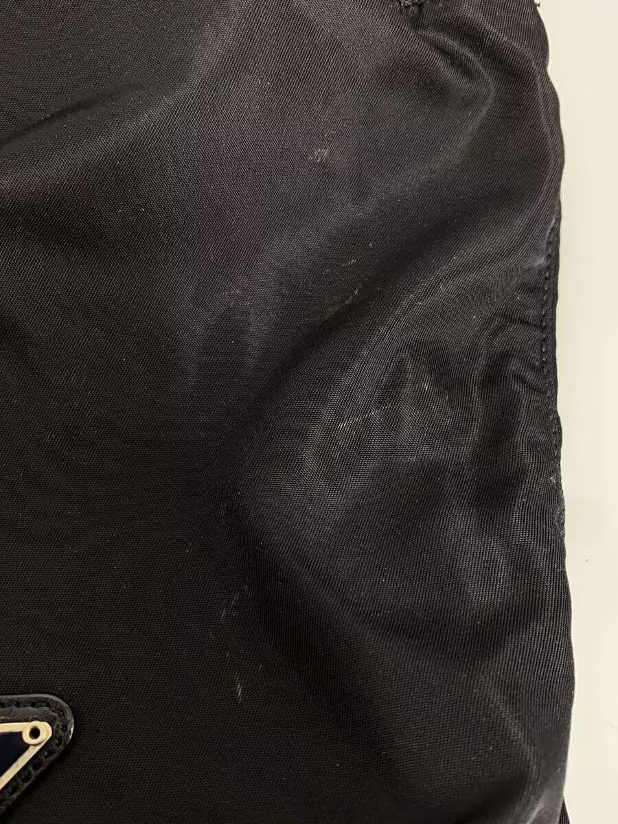 PRADA Pouch Polyester Black Plain - image 7