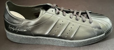 Adidas Y3 Superstar Triple Black Low Shoes Men Sz 11 New Rare IE3237