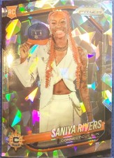 2025 Panini Prizm WNBA #150 Saniya Rivers Ice Prizms