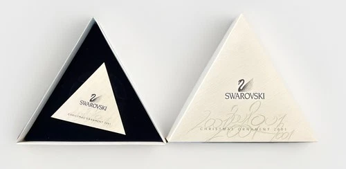 Swarovski Crystal 2001 Annual Edition Star Christmas Ornament - BOX & COA ONLY
