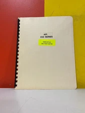 API 450-PR Controller Instruction Manual