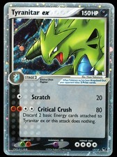 Tyranitar EX #17/17 NM/M POP Series 1 Pokemon Card