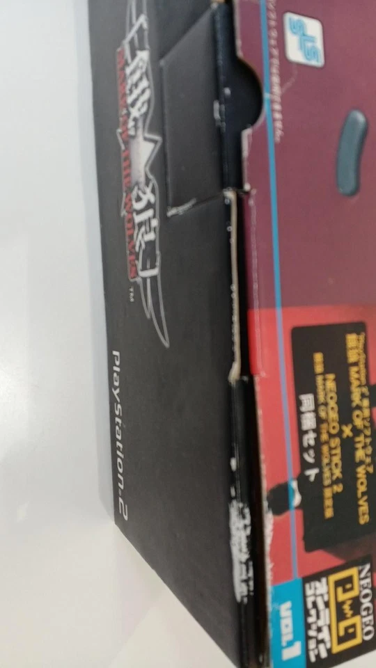 SNK NeoGeo Stick2 para PS2 MARCA DE LOS LOBOS versión probado en caja 1735-3 Foto 4 de 4
