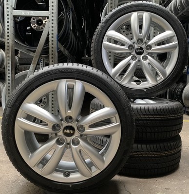 4x MINI JCW Track Spoke 501 Summer Wheels 205/45 R17 88W F55 F56 ET54 6855107