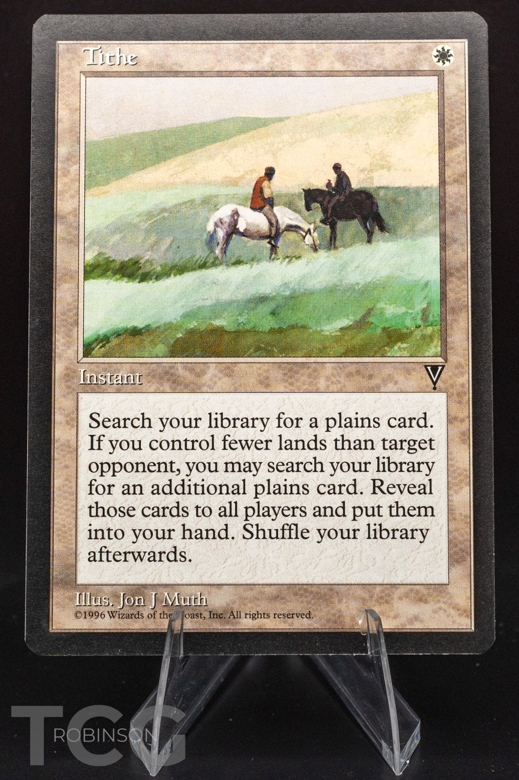 Tithe - 1997 Magic the Gathering - Visions Regular